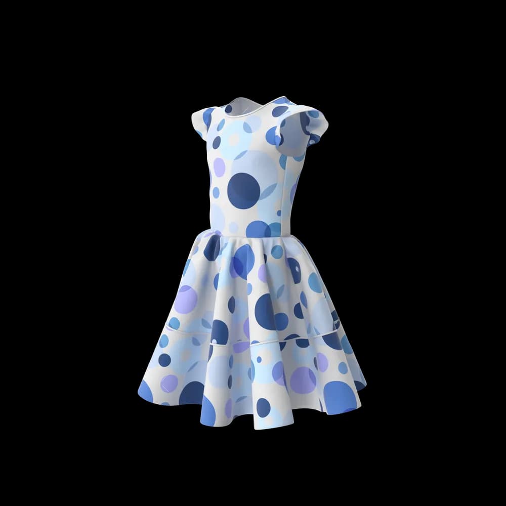 Blue Frock thumbnail 2