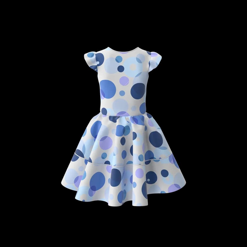 Blue Frock thumbnail 3